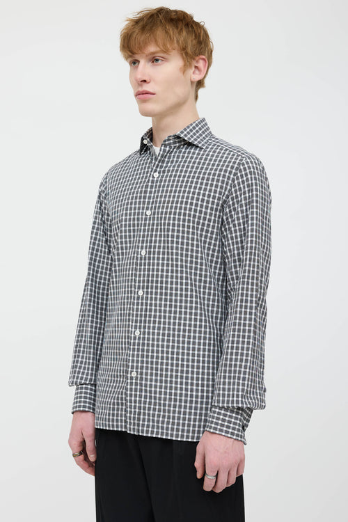 Tom Ford Plaid Dress Shirt