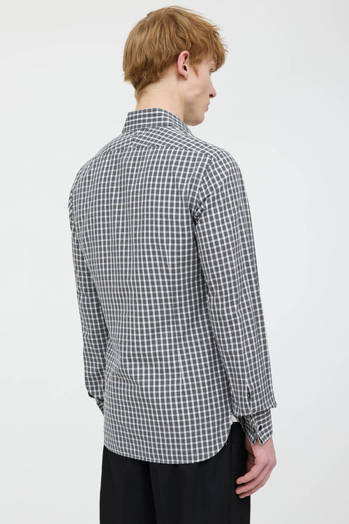 Tom Ford Plaid Dress Shirt