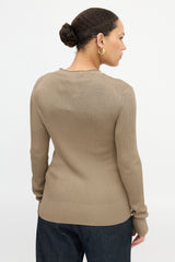 Tom Ford Silk Ribbed Knit Top