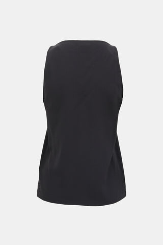 Tom Ford Silk V-Neck Sleeveless Top