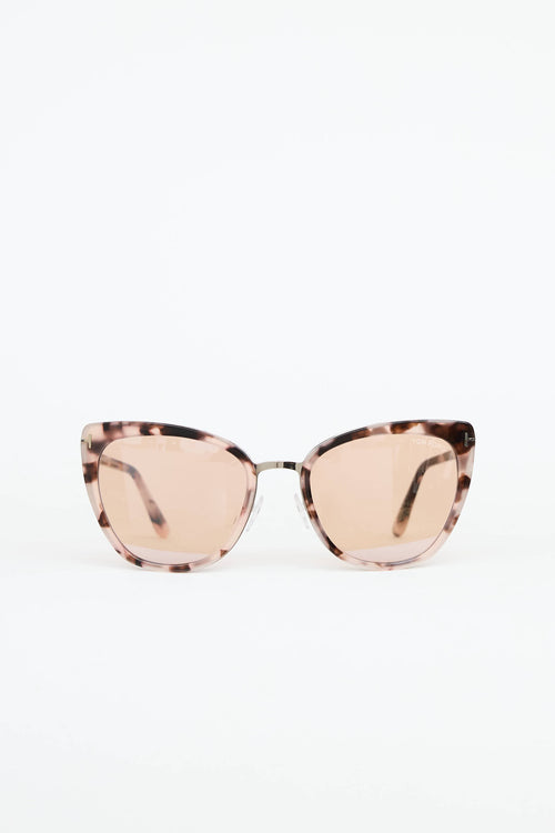 Tom Ford Simona Tapered Sunglasses