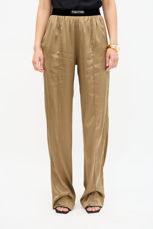 Tom Ford Spring 2023 Silk Satin Pant