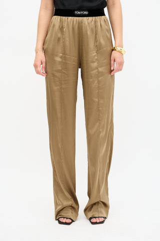 Tom Ford Spring 2023 Silk Satin Pant