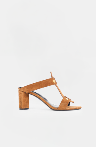 Tom Ford Suede T-Strap Sandal