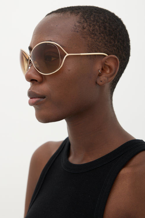 Tom Ford TF130 Miranda Sunglasses