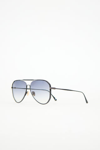 Tom Ford TF853 Charles Aviator Sunglasses