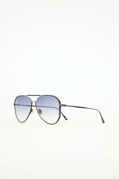 Tom Ford TF853 Charles Aviator Sunglasses