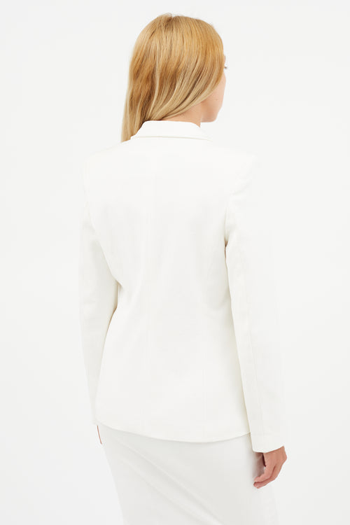 Tom Ford White Crepe Two Piece Suit