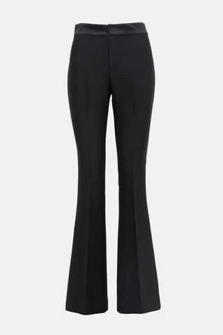Tom Ford Wool & Silk Flared Trouser