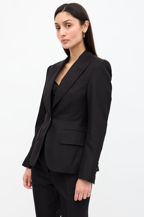 Tom Ford Wool & Silk Tailored Blazer