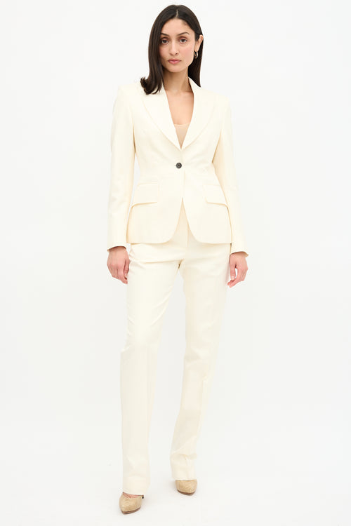 Tom Ford Wool & Silk Tailored Blazer