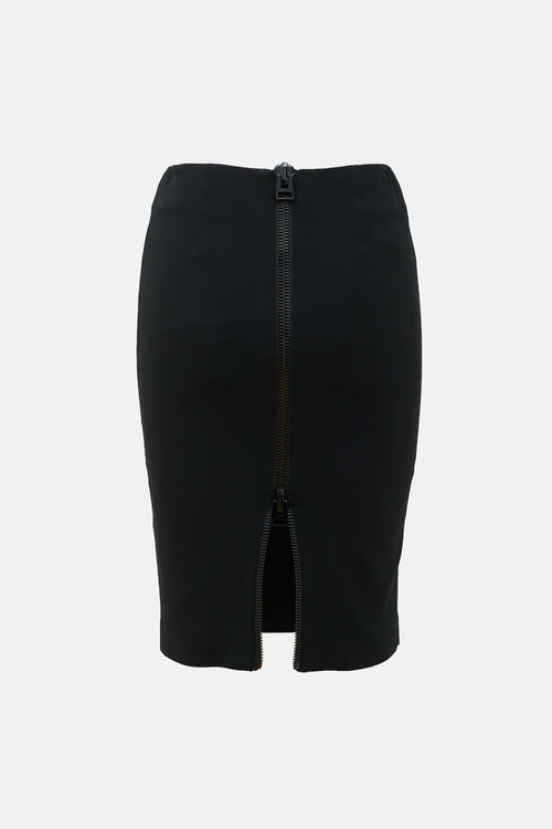 Tom Ford Zip Midi Skirt