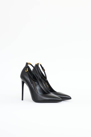 Tom Ford Padlock Pointy Naked Sandal