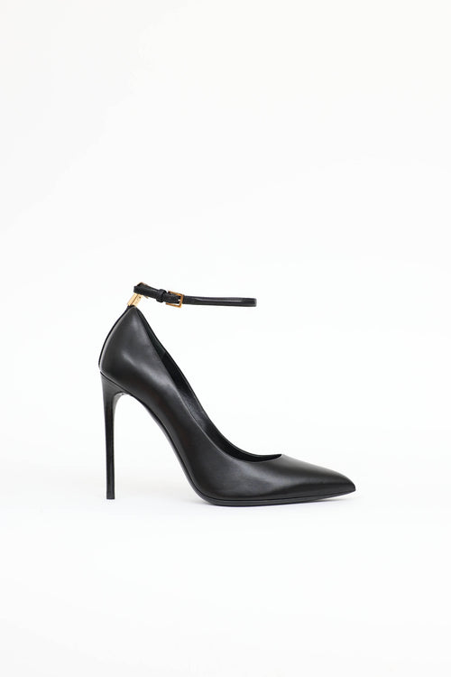 Tom Ford Padlock Pointy Naked Sandal
