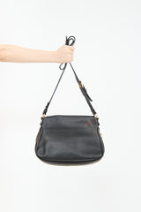 Tom Ford Black Leather Medium Jennifer Bag
