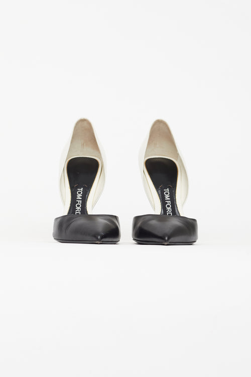 Tom Ford Black & White D'Orsay Pump