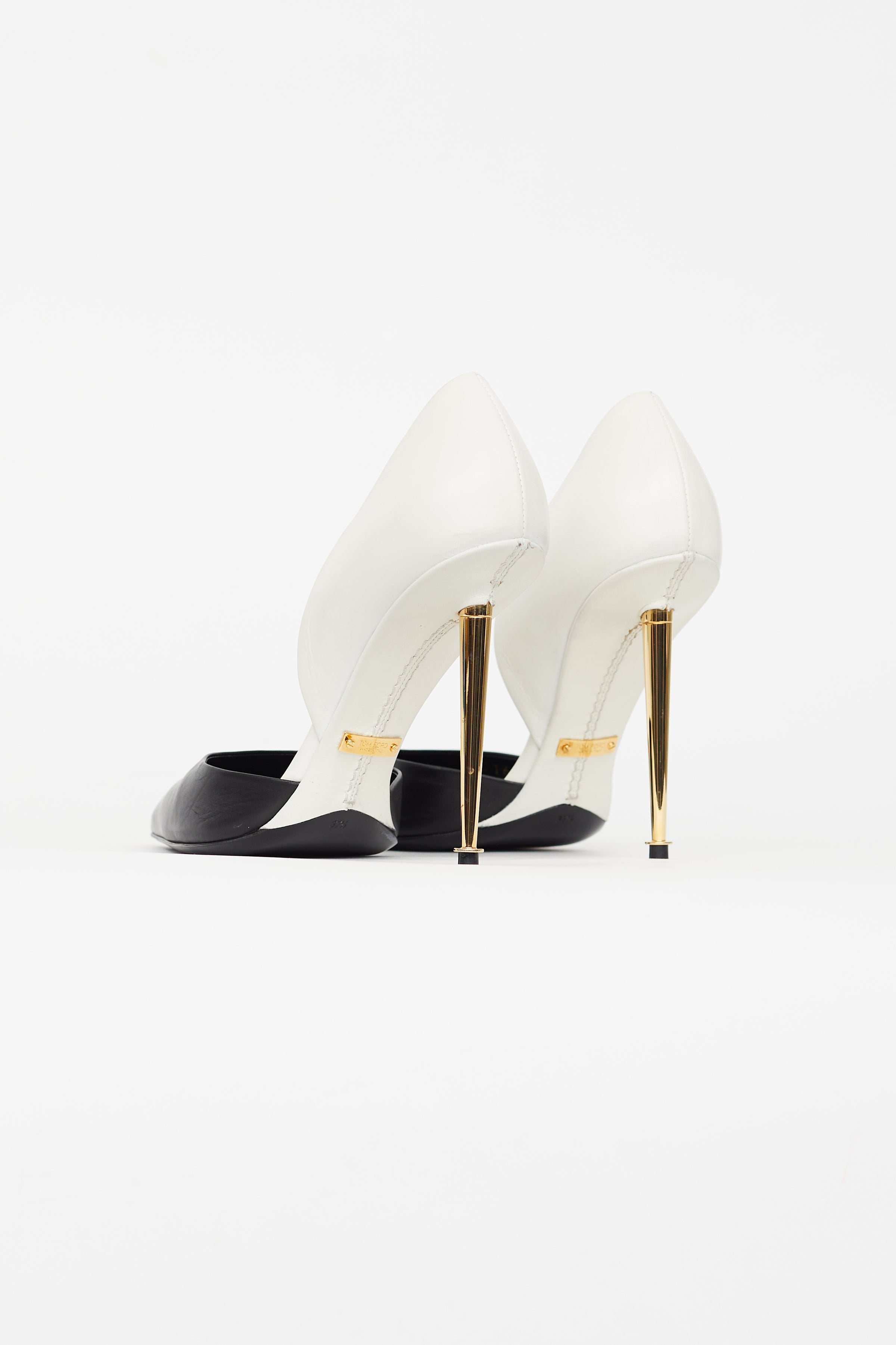 Tom ford store white pumps