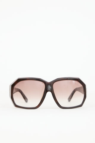 Tom Ford Elise TF 266 Square Sunglasses