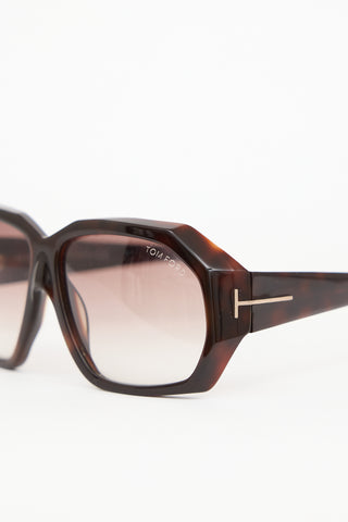 Tom Ford Elise TF 266 Square Sunglasses