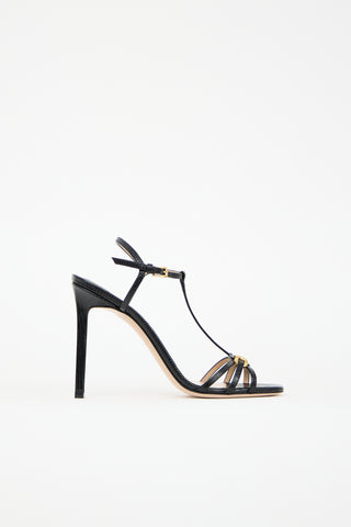Tom Ford Embossed Leather Whitney Heel