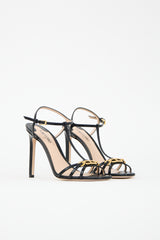 Tom Ford Embossed Leather Whitney Heel