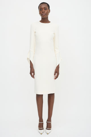 Tom Ford Extended Cuff Sheath Dress