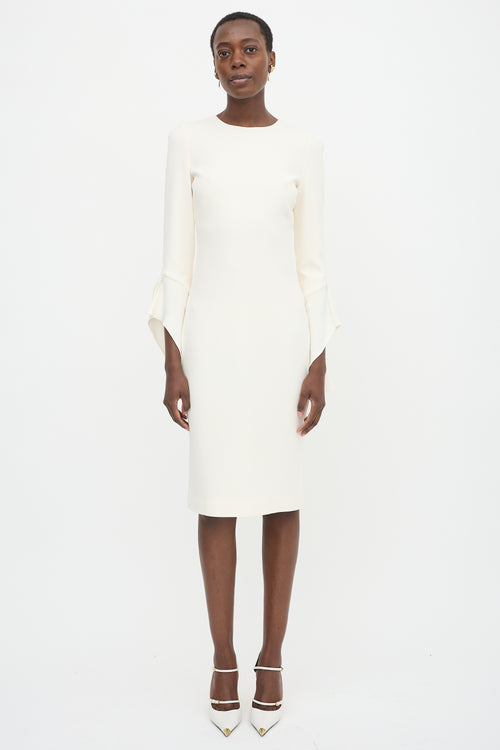 Tom Ford Extended Cuff Sheath Dress
