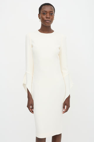 Tom Ford Extended Cuff Sheath Dress