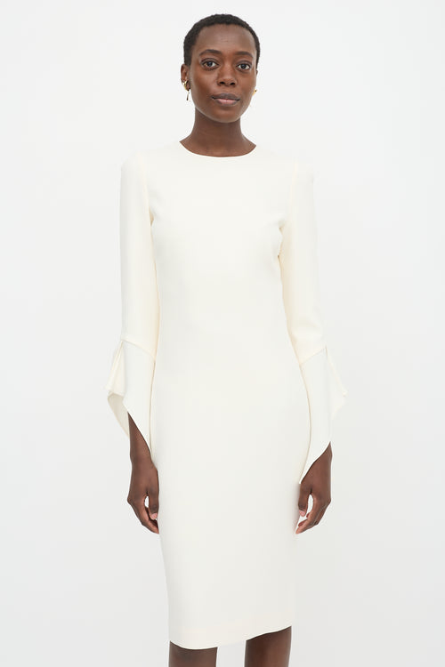Tom Ford Extended Cuff Sheath Dress