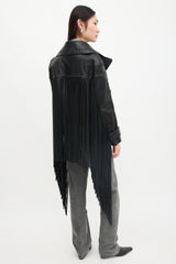 Tom Ford FW 2013 Leather Fringe Jacket