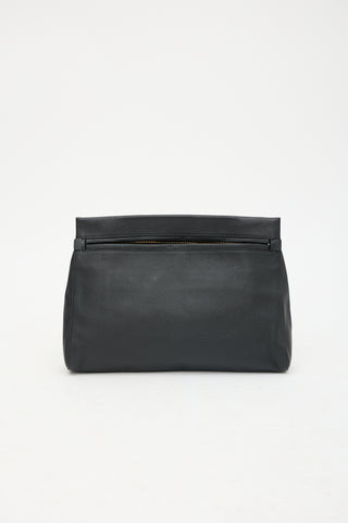 Tom Ford Grained Leather Large Alix Clutch