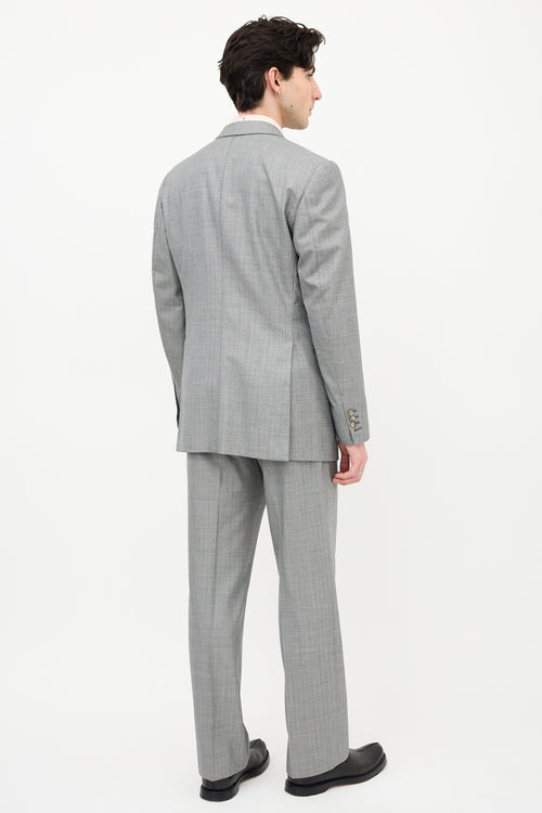 Tom Ford Three Piece Herringbone Suit