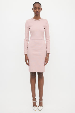 Tom Ford Knit Textured Sheath Dress