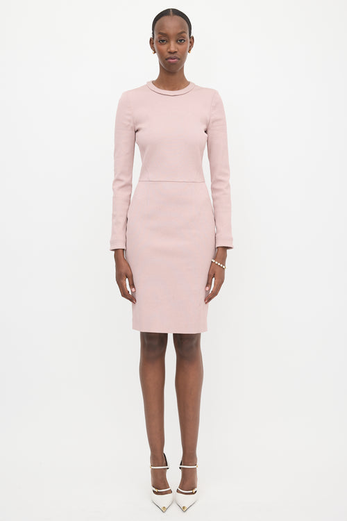 Tom Ford Knit Textured Sheath Dress