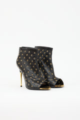 Tom Ford Leather Grommet Bootie