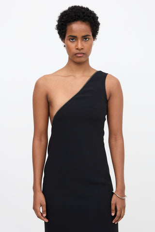 Tom Ford One Shoulder Zip Dress