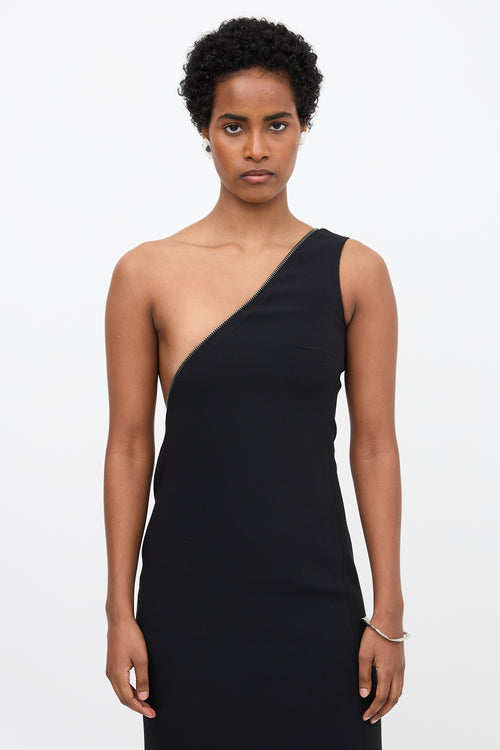 Tom Ford One Shoulder Zip Dress