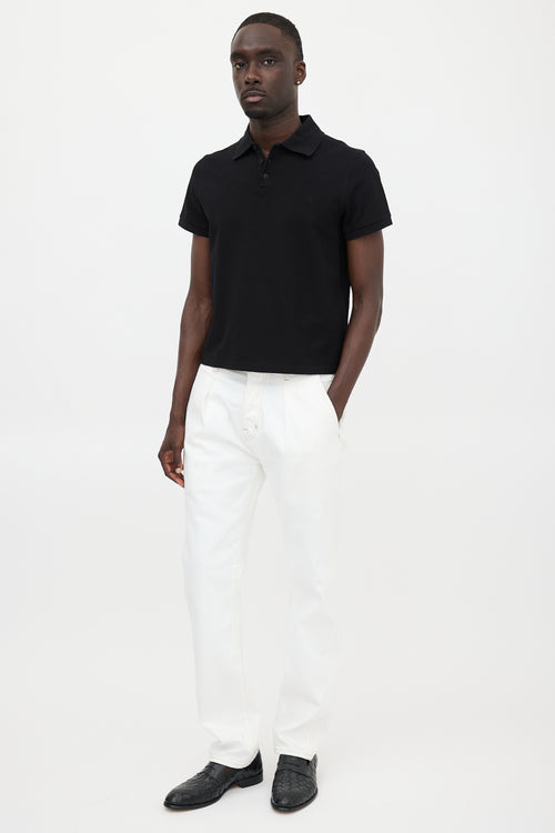 Tom Ford Pleated Tapered Leg Jeans