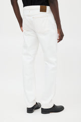 Tom Ford Pleated Tapered Leg Jeans