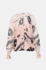 Tom Ford Resort 2015 Silk Chiffon Blouse