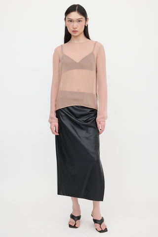 Tom Ford Silk Chiffon Top