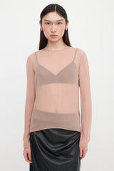 Tom Ford Silk Chiffon Top