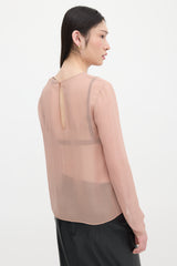 Tom Ford Silk Chiffon Top