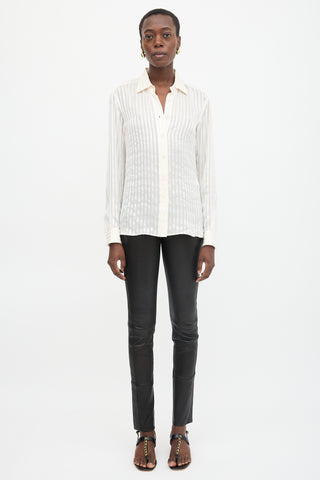 Tom Ford Silk Stripe Blouse