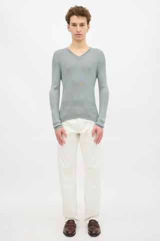 Tom Ford Silk V-Neck Sweater