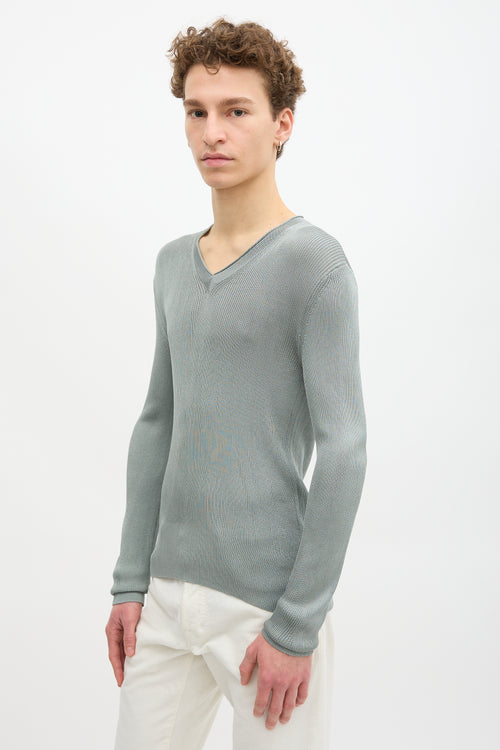Tom Ford Silk V-Neck Sweater