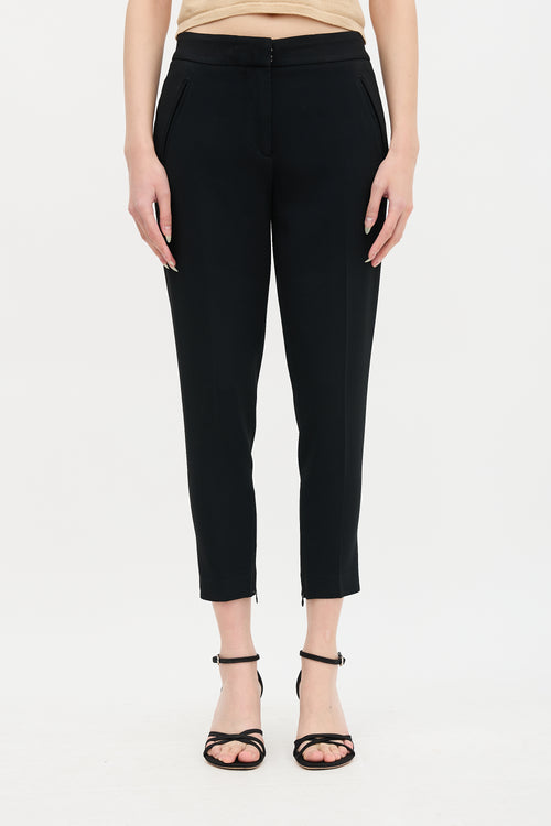 Tom Ford Tapered Leg Cropped Trouser