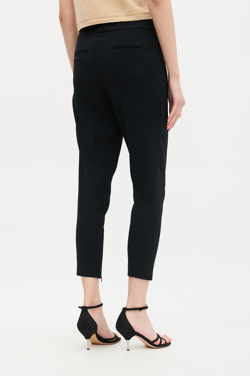 Tom Ford Tapered Leg Cropped Trouser
