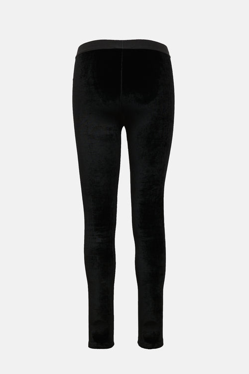 Tom Ford Velour Logo Legging
