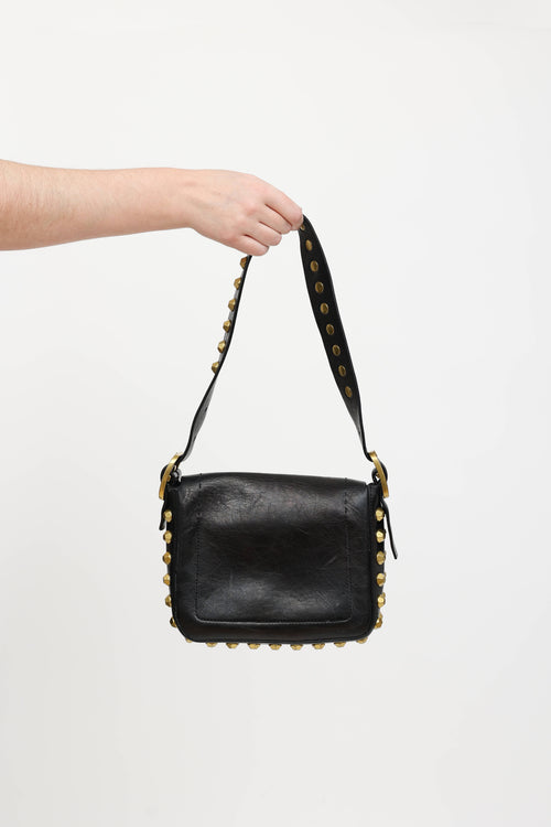Tory Burch Leather Sawyer Stud Bag